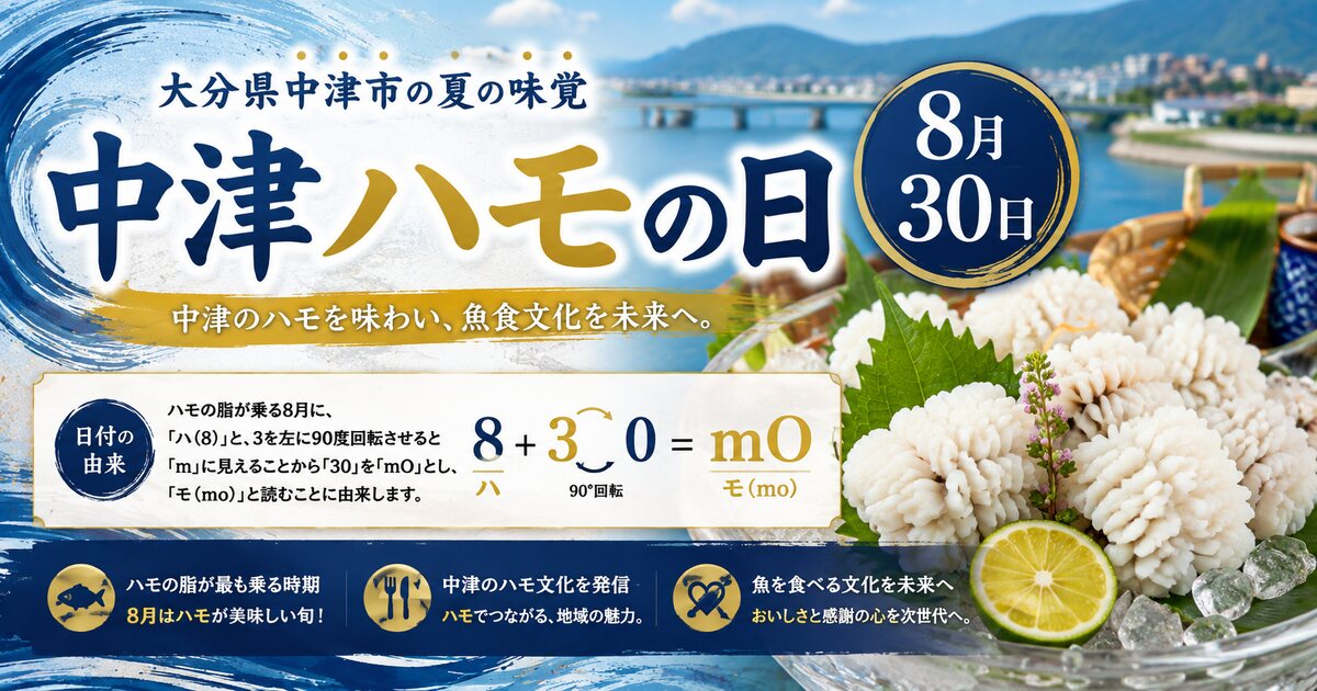 中津ハモの日のイメージ画像