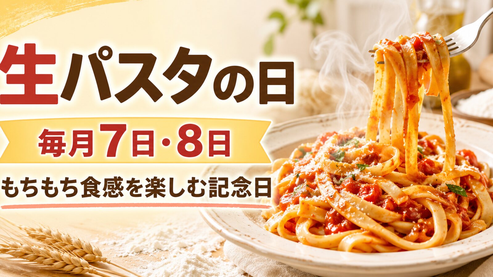 生パスタの日のイメージ画像