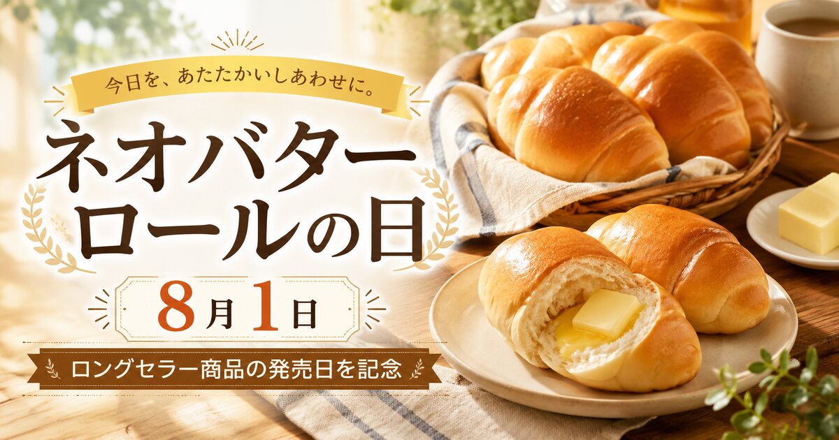ネオバターロールの日のイメージ画像