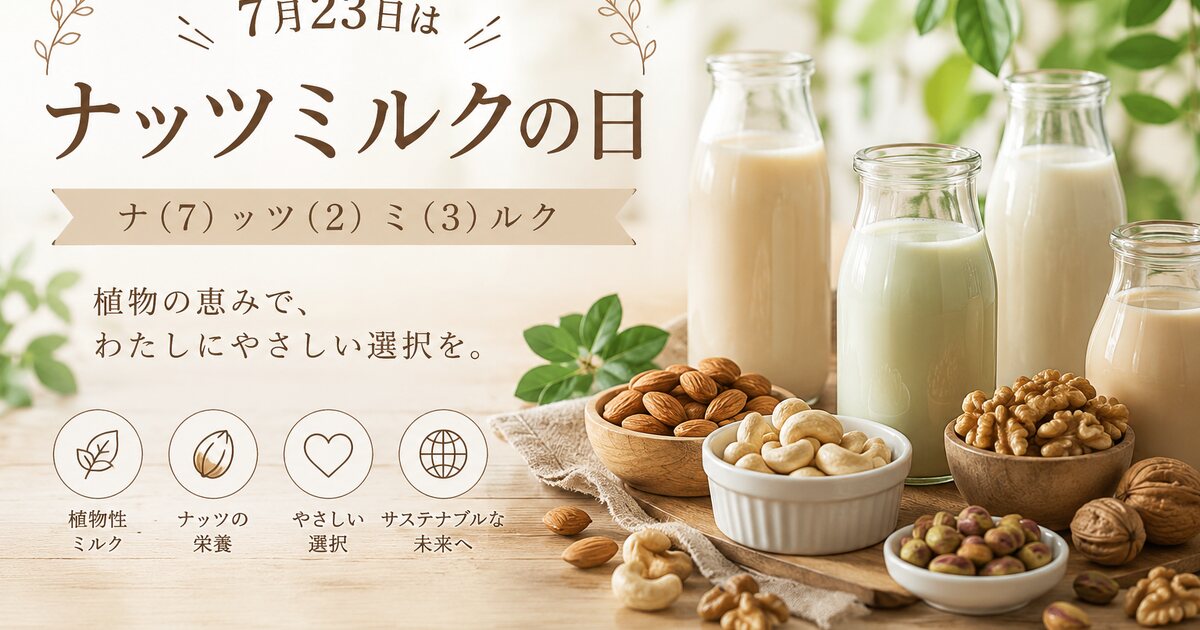 ナッツミルクの日のイメージ画像