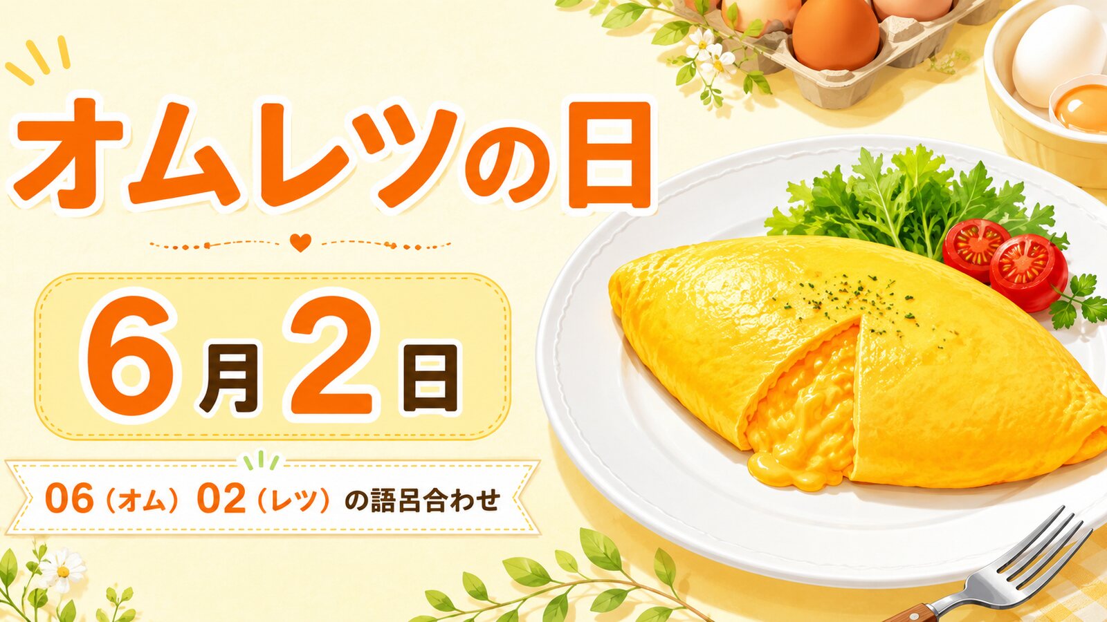 オムレツの日のイメージ画像