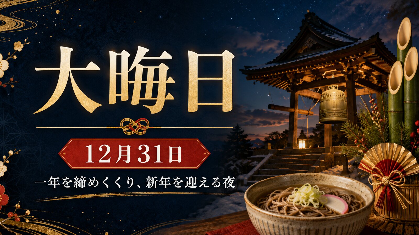 大晦日のイメージ画像