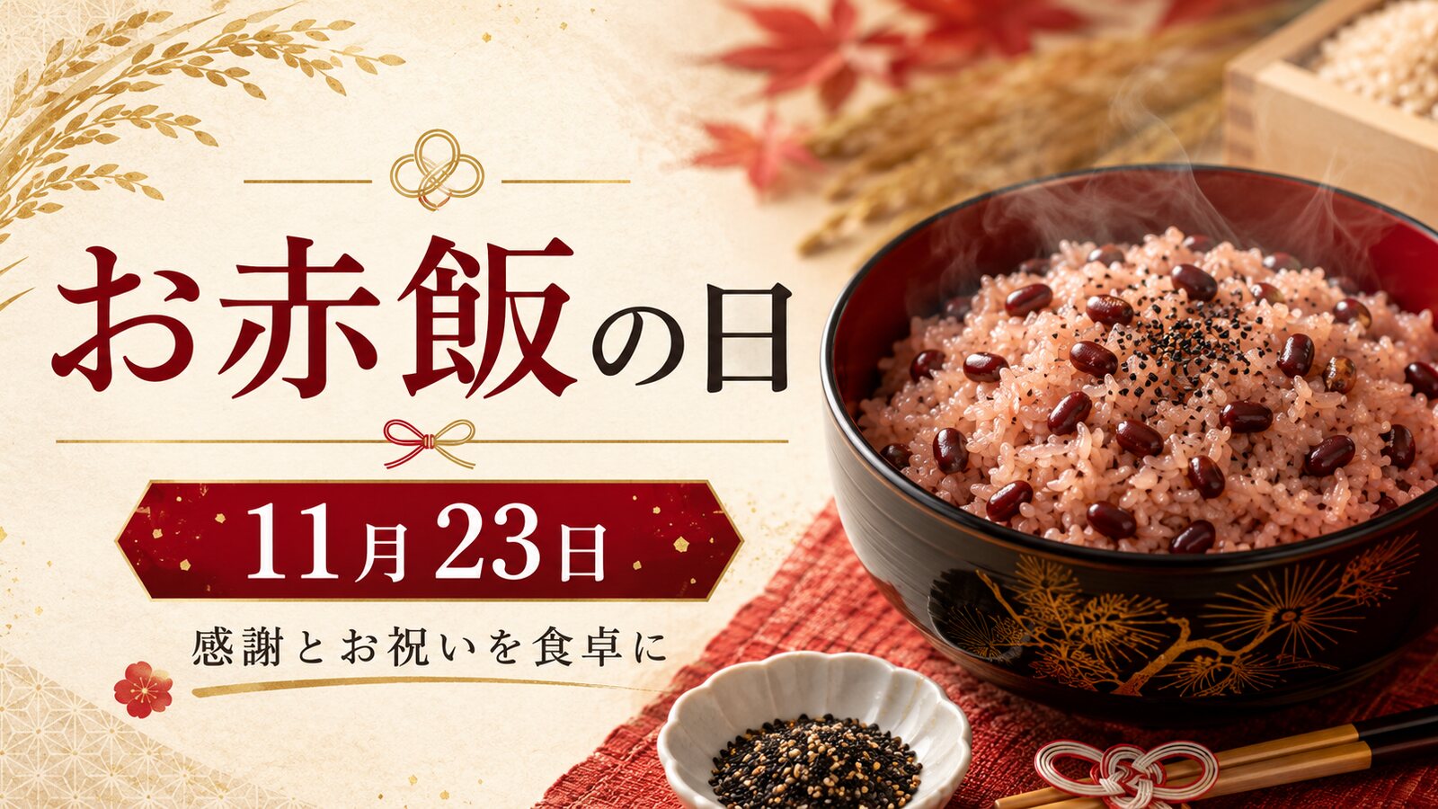 お赤飯の日のイメージ画像