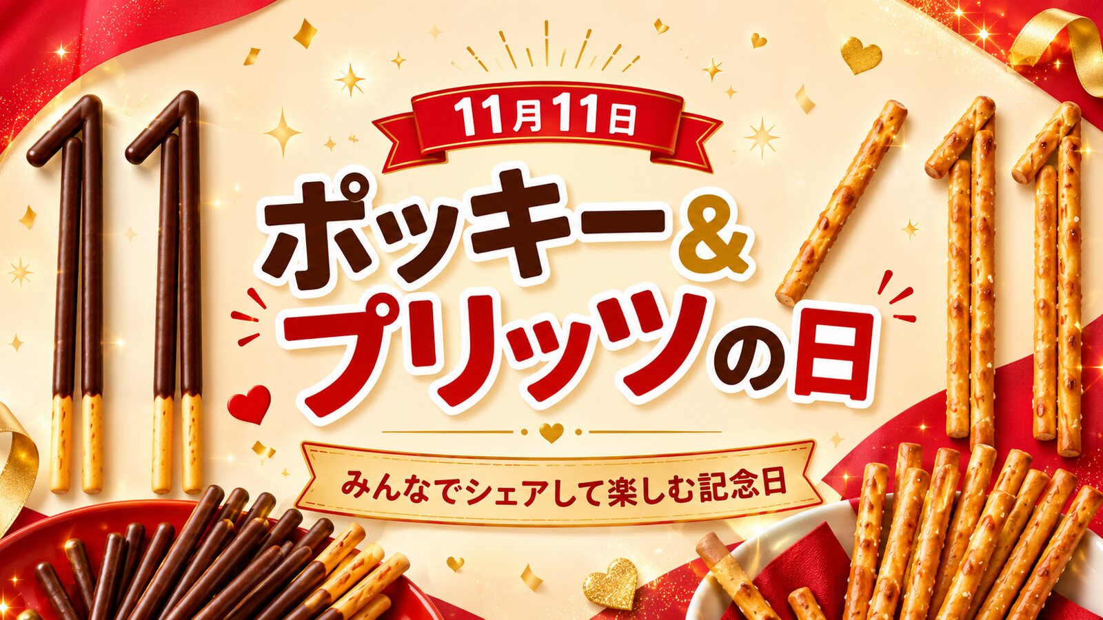 ポッキー&プリッツの日のイメージ画像