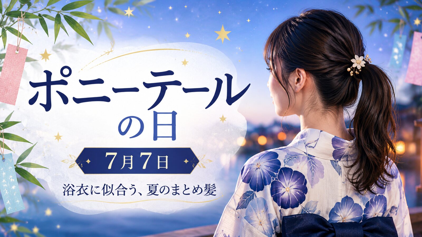 ポニーテールの日のイメージ画像