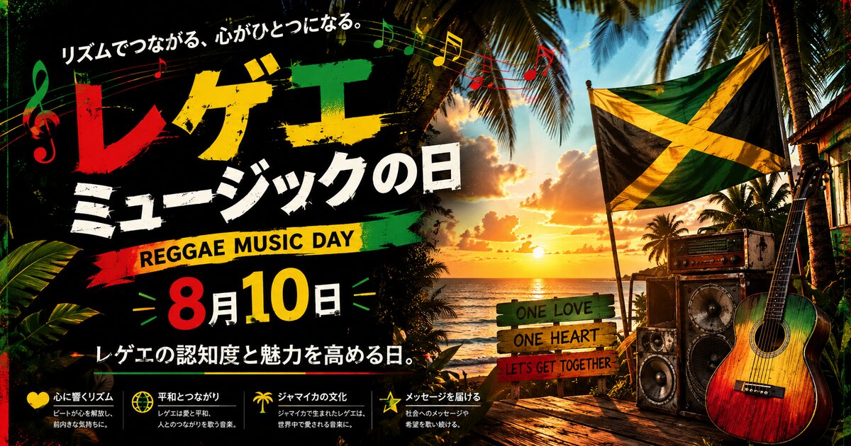 レゲエミュージックの日のイメージ画像