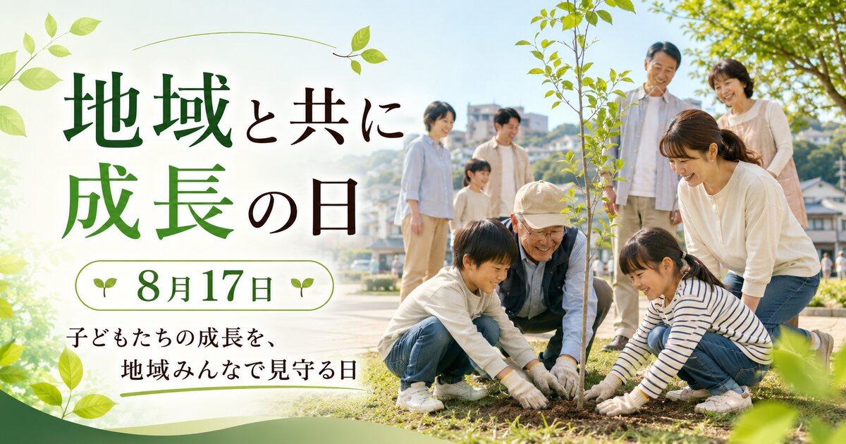 地域と共に成長の日のイメージ画像