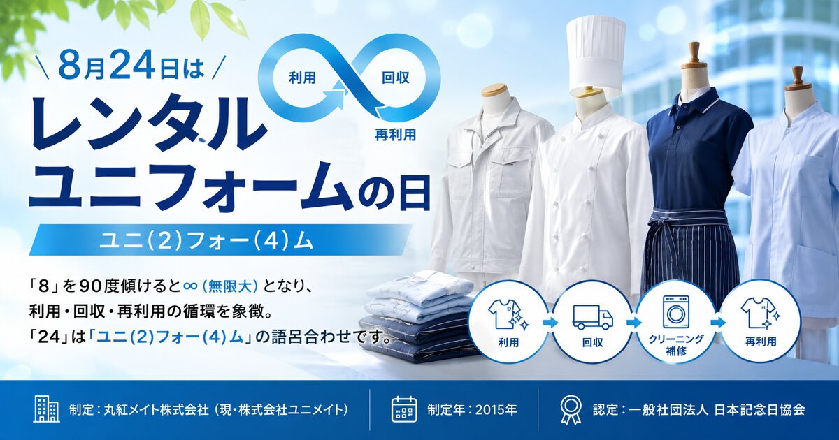 レンタルユニフォームの日のイメージ画像