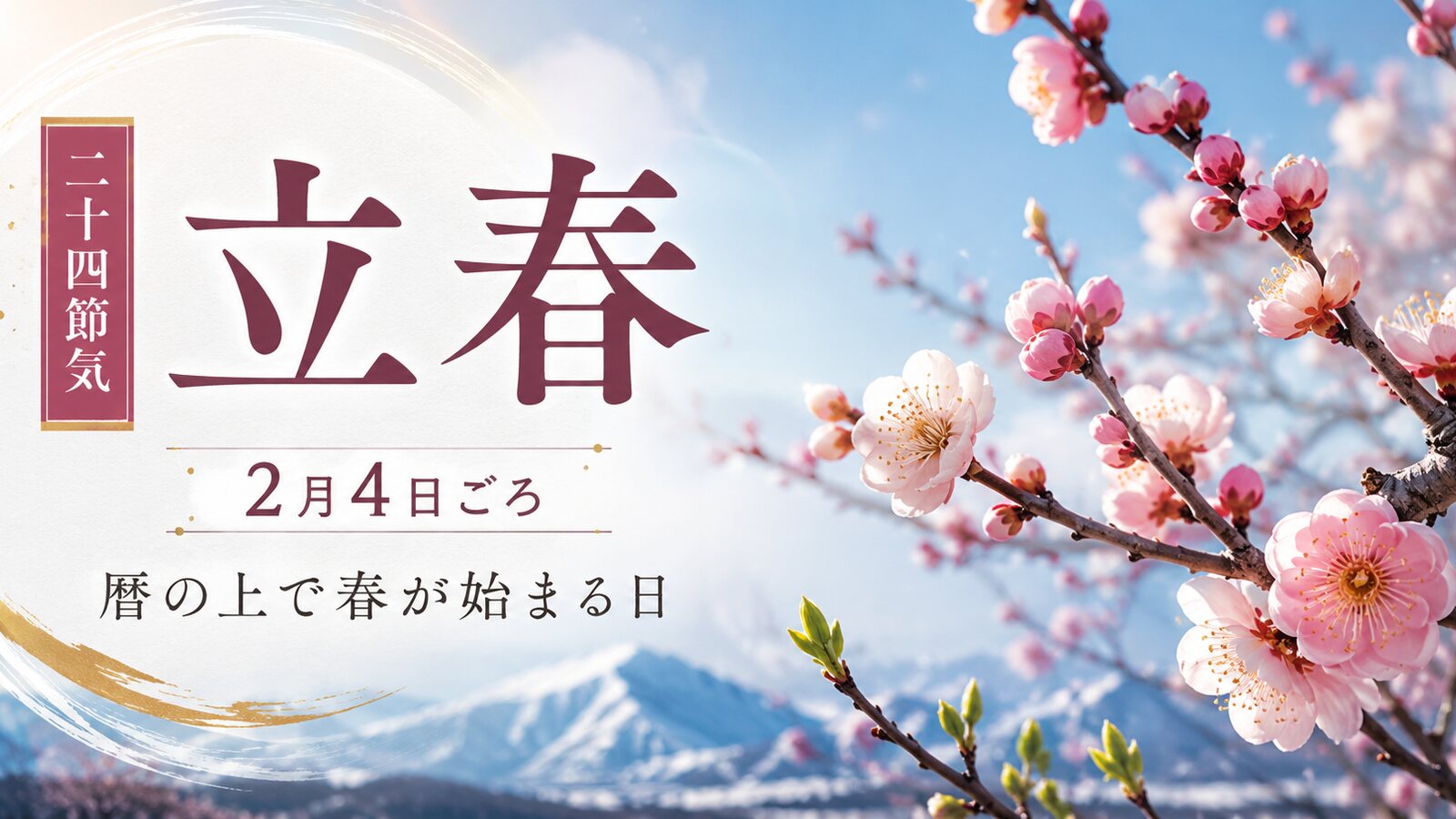 立春のイメージ画像