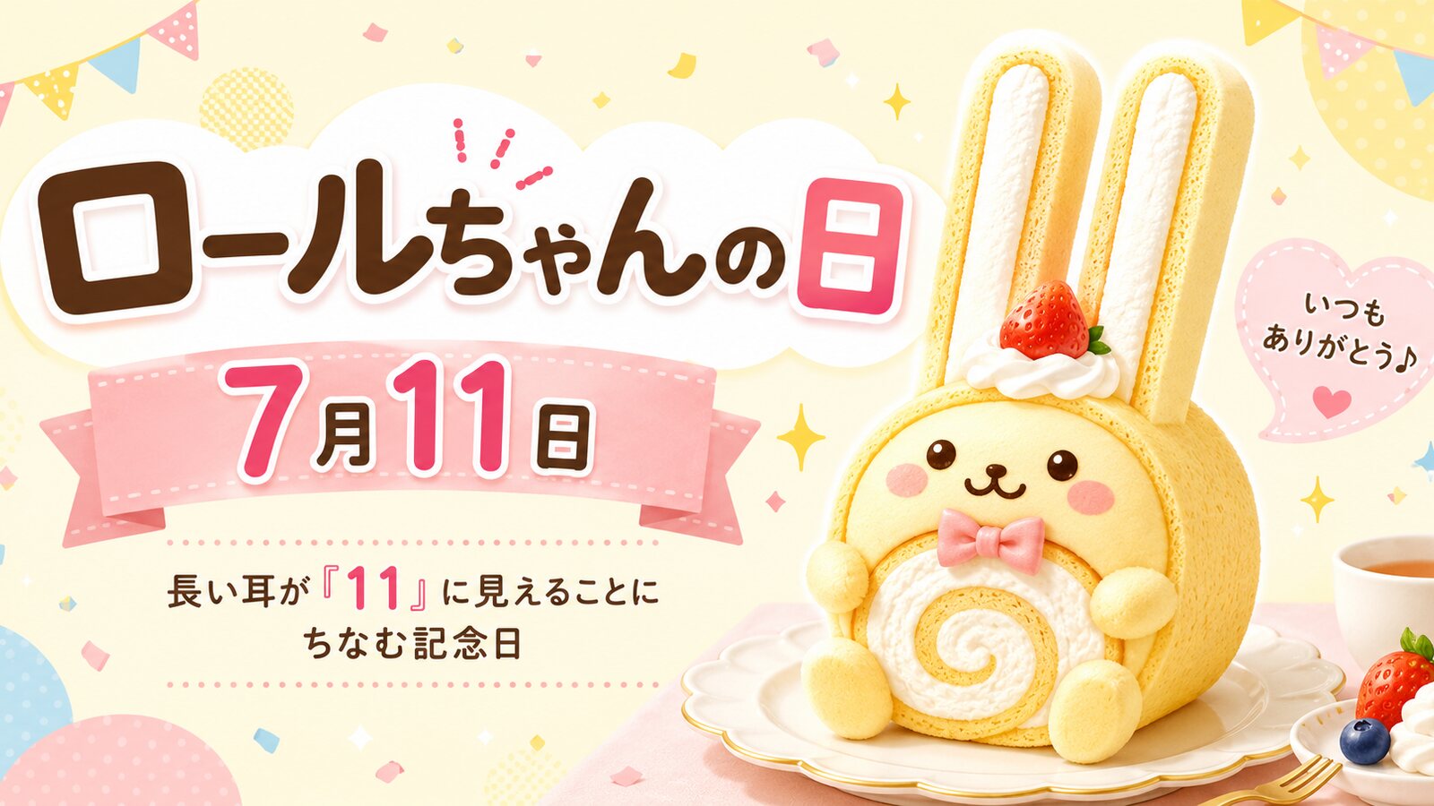 ロールちゃんの日のイメージ画像