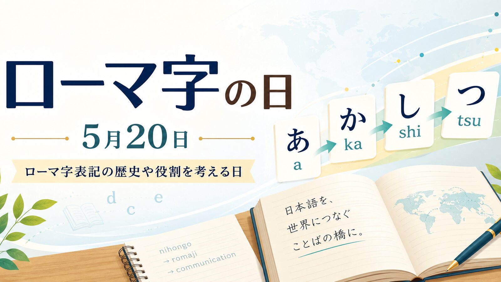 ローマ字の日のイメージ画像