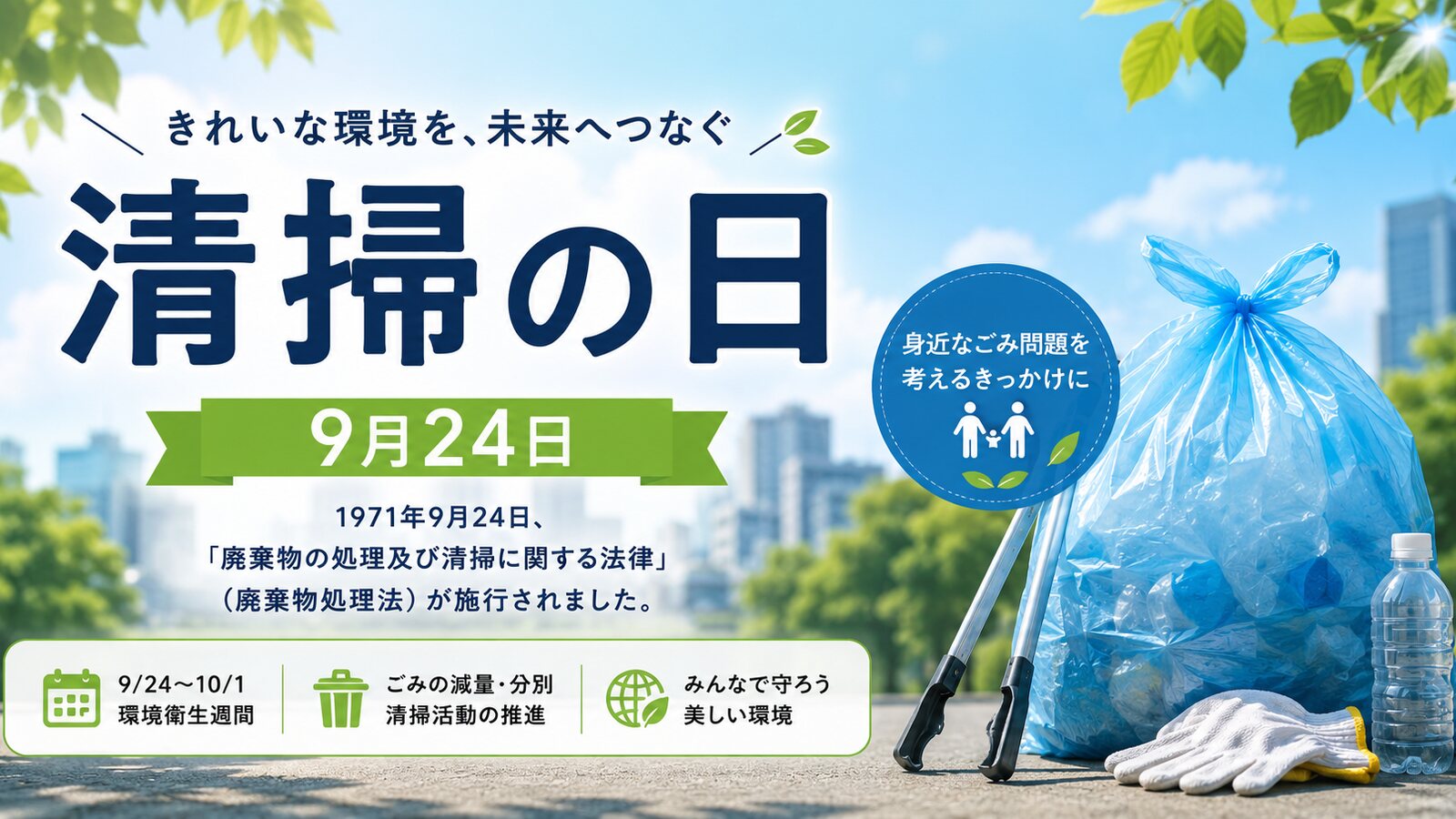 清掃の日のイメージ画像