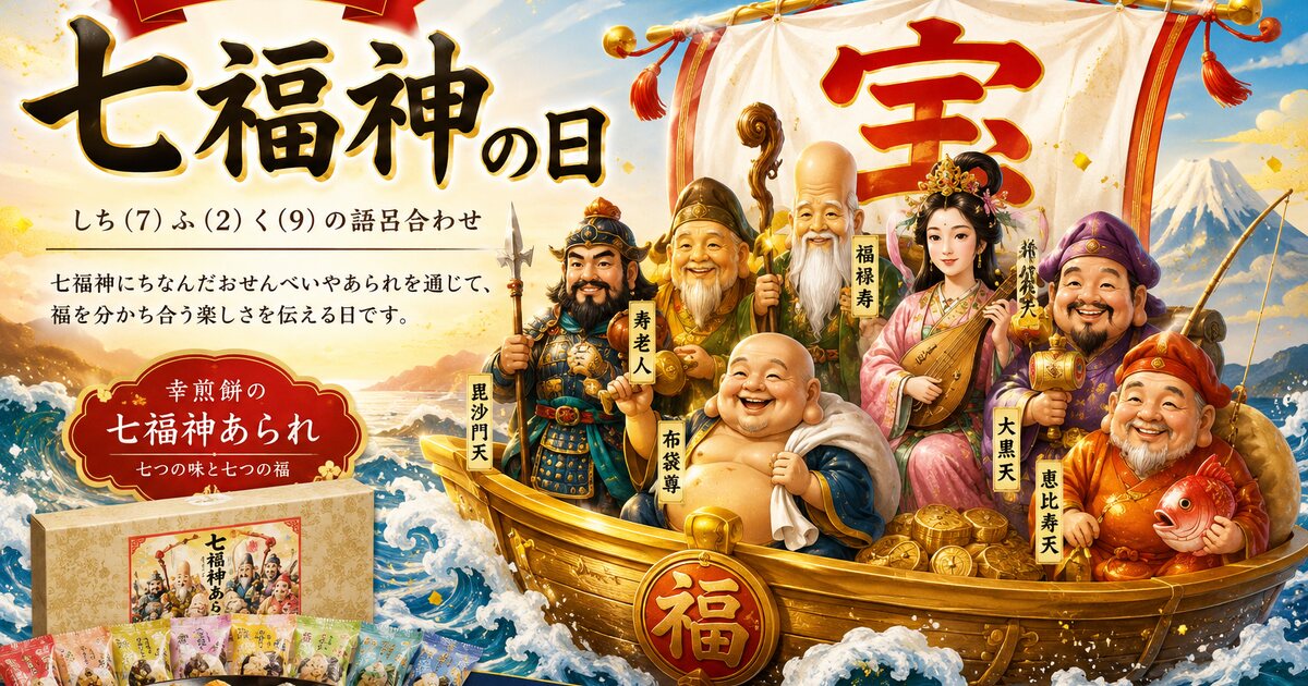 七福神の日のイメージ画像
