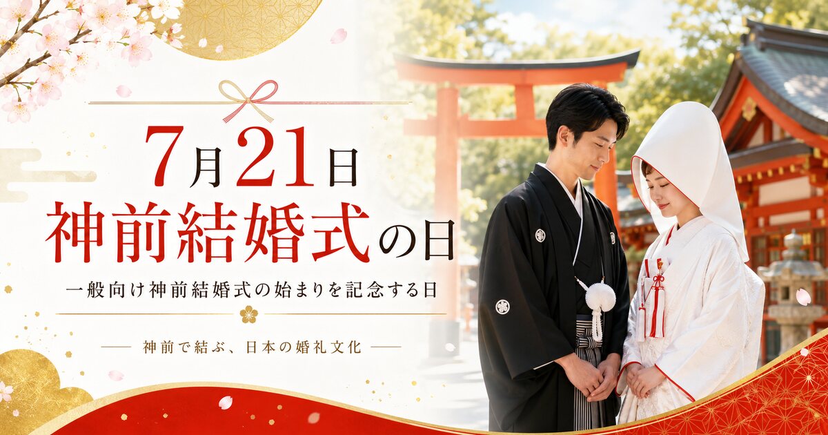 神前結婚式の日のイメージ画像