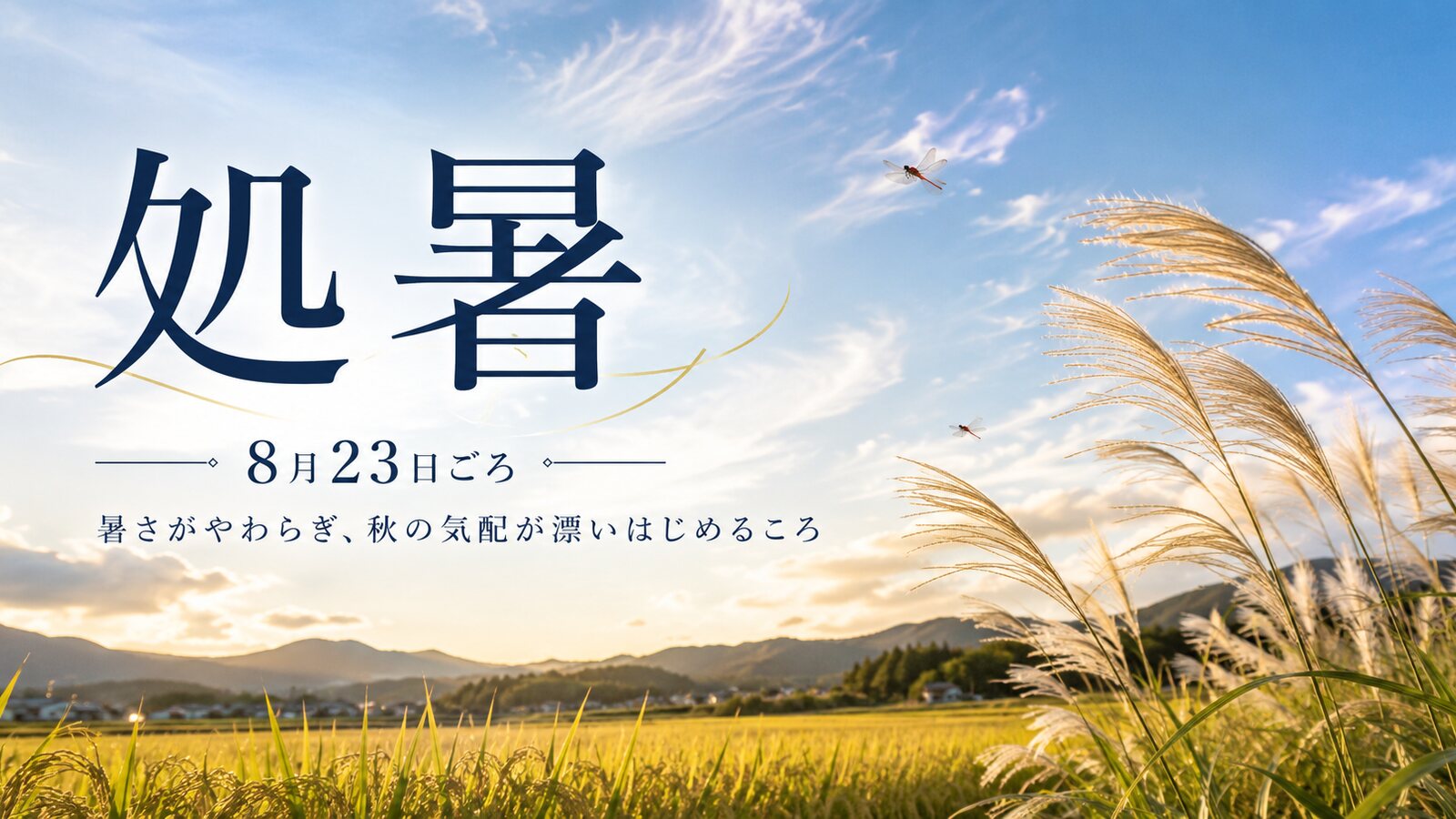 処暑のイメージ画像