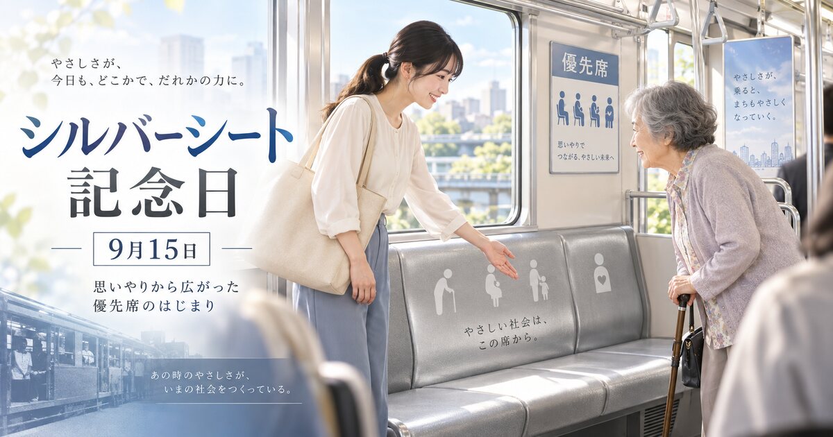 シルバーシート記念日のイメージ画像