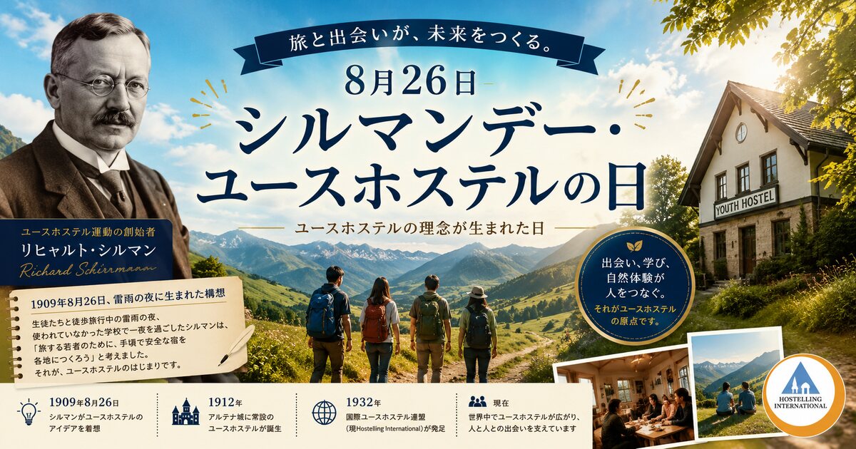 シルマンデー・ユースホステルの日のイメージ画像