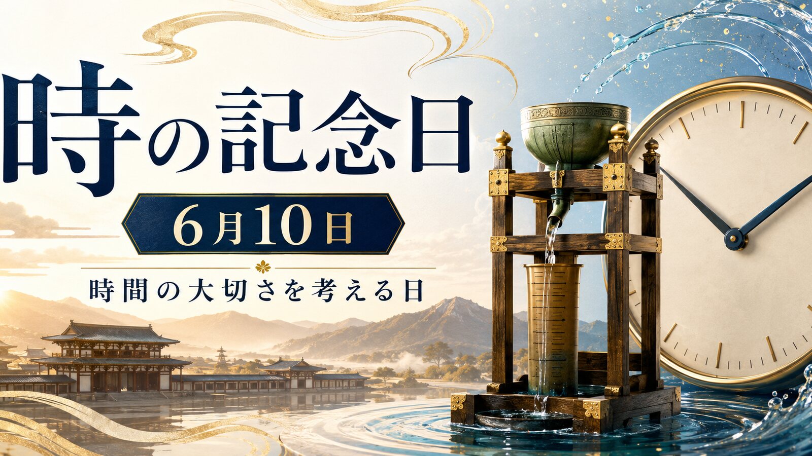 時の記念日のイメージ画像