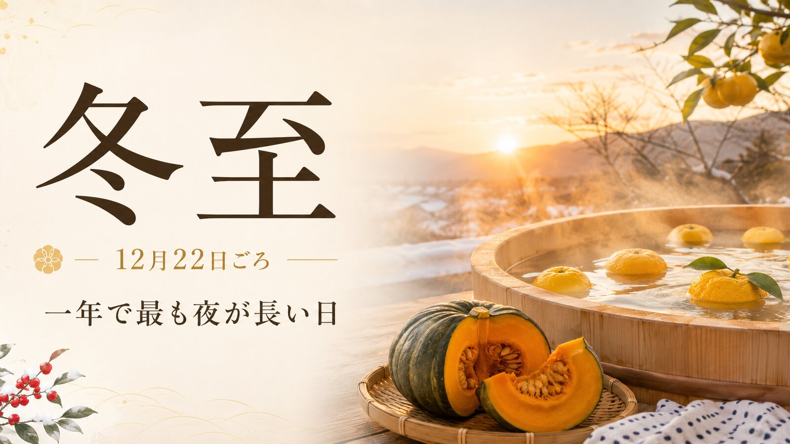 冬至のイメージ画像