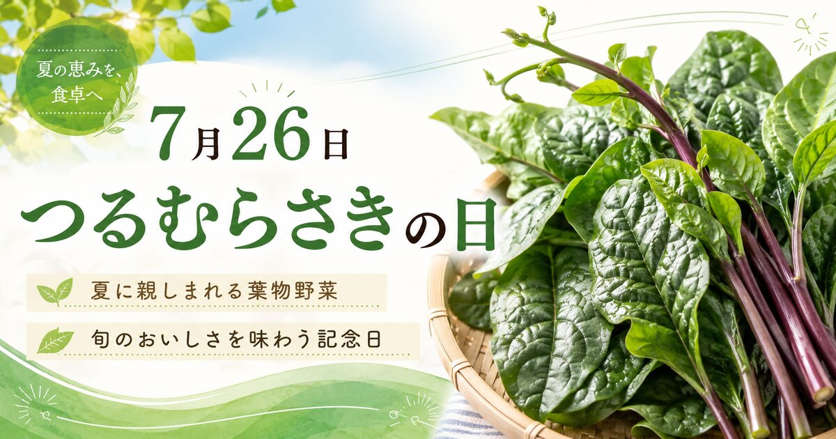 つるむらさきの日のイメージ画像