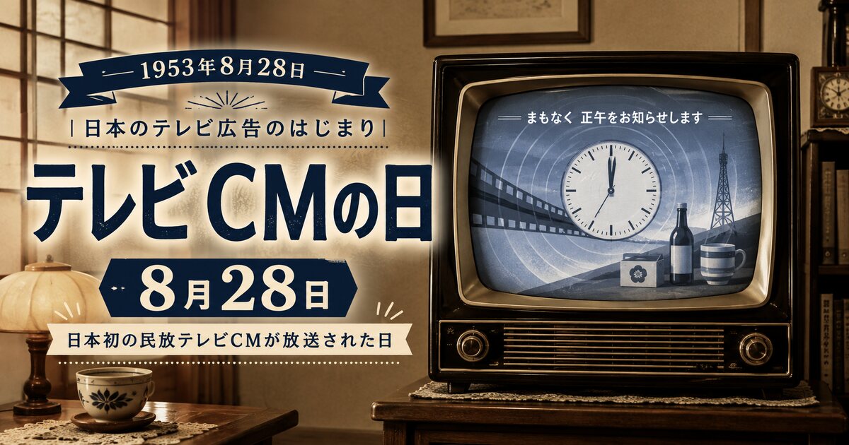 テレビCMの日のイメージ画像
