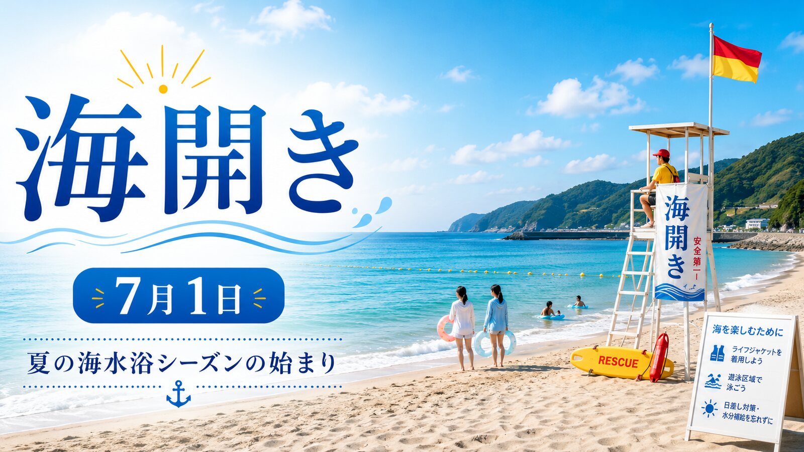 海開きのイメージ画像