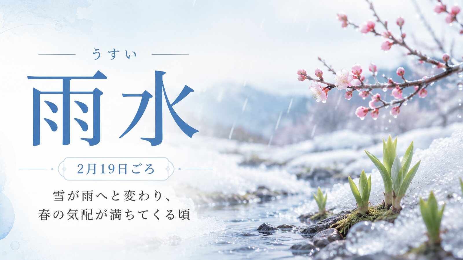 雨水のイメージ画像