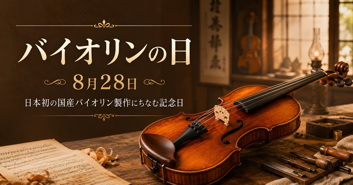 バイオリンの日のイメージ画像