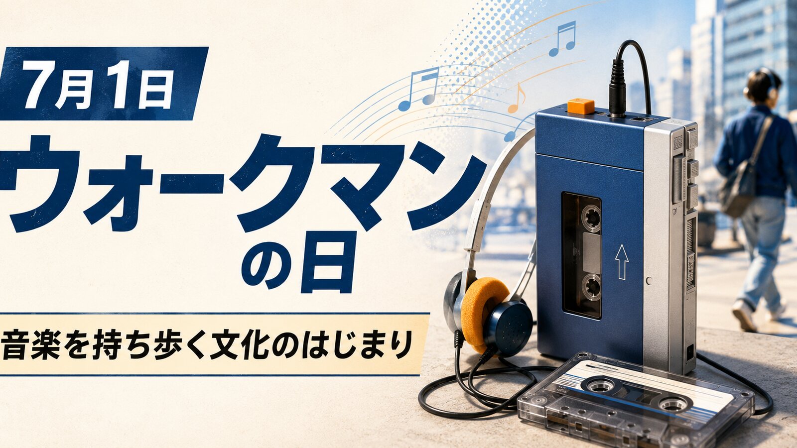 ウォークマンの日のイメージ画像