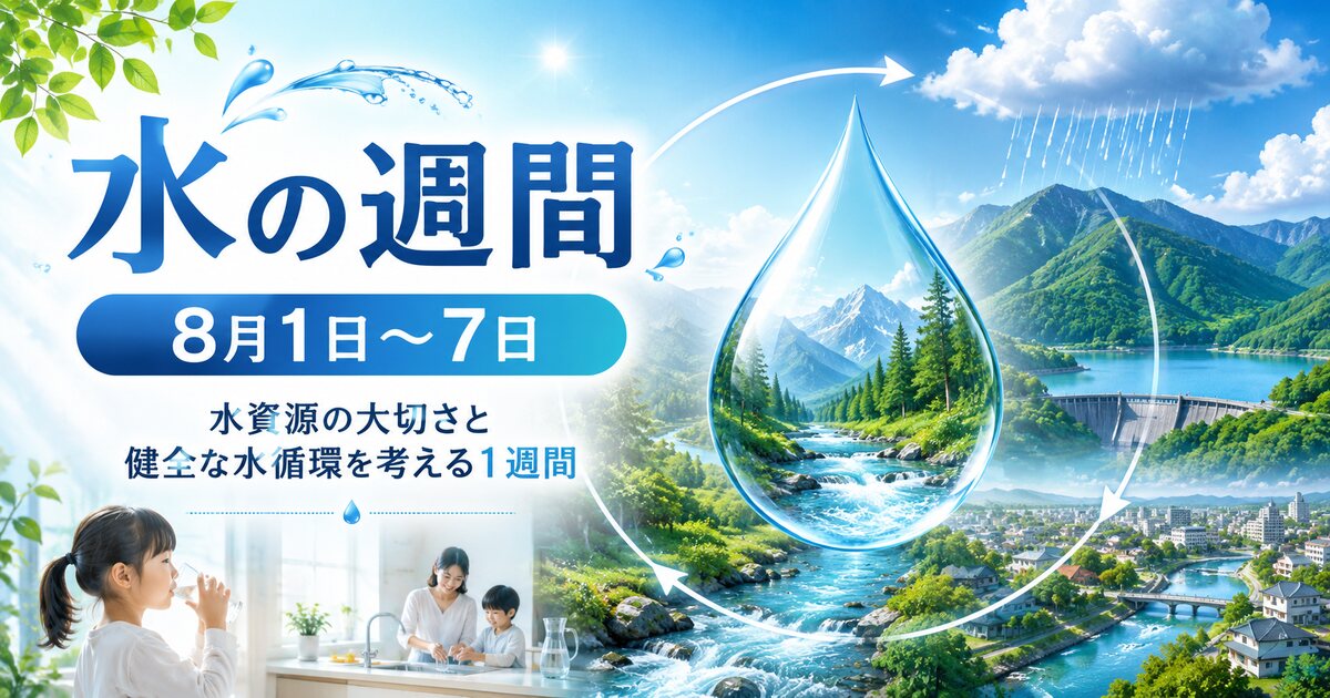 水の週間のイメージ画像