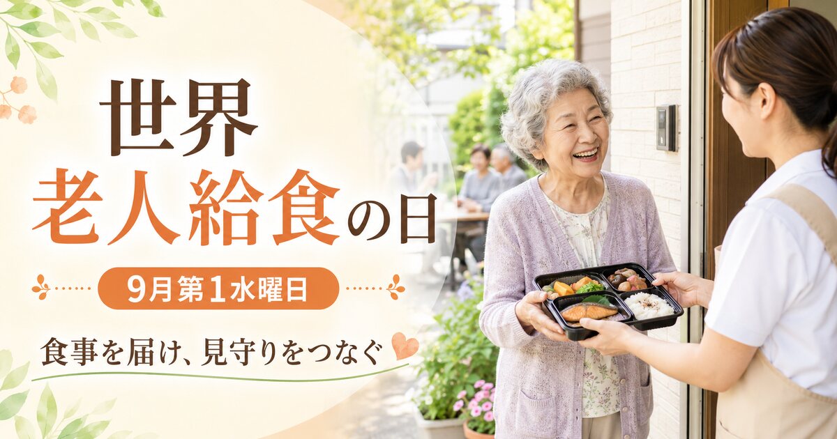 世界老人給食の日のイメージ画像