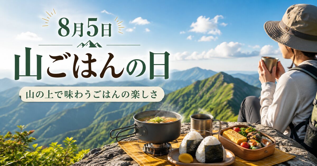 山ごはんの日のイメージ画像