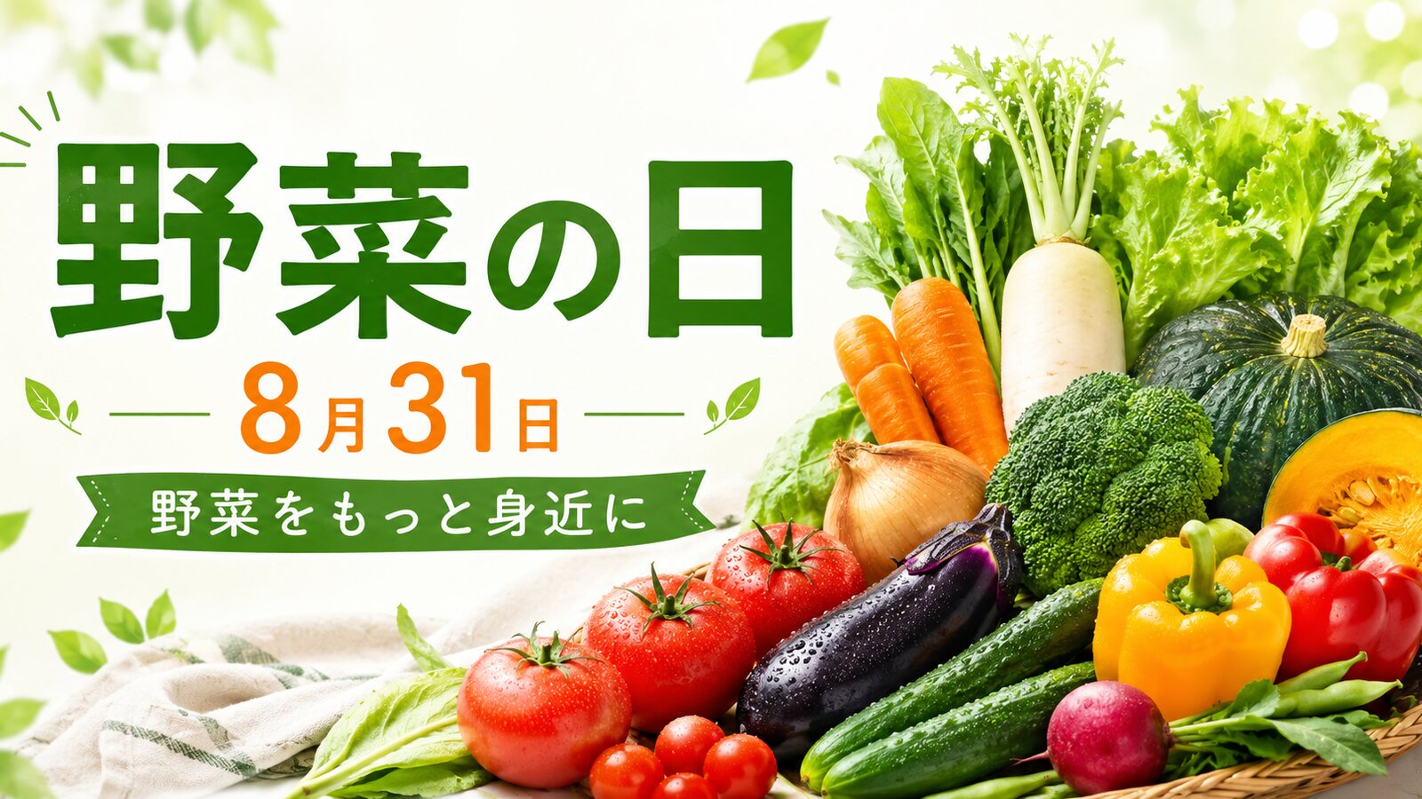 野菜の日のイメージ画像