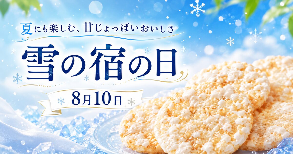 雪の宿の日のイメージ画像